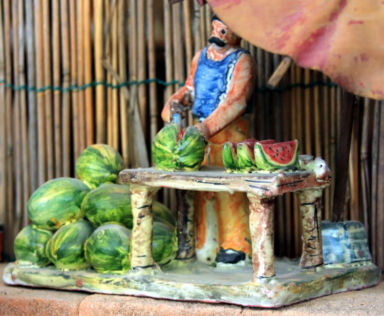 Watermelon seller